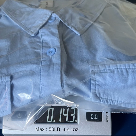 DINT Long Sleeve Dress Sz L Boho Midi Shirt Oversized Ruffle Lace Embroidery - Picture 15 of 17